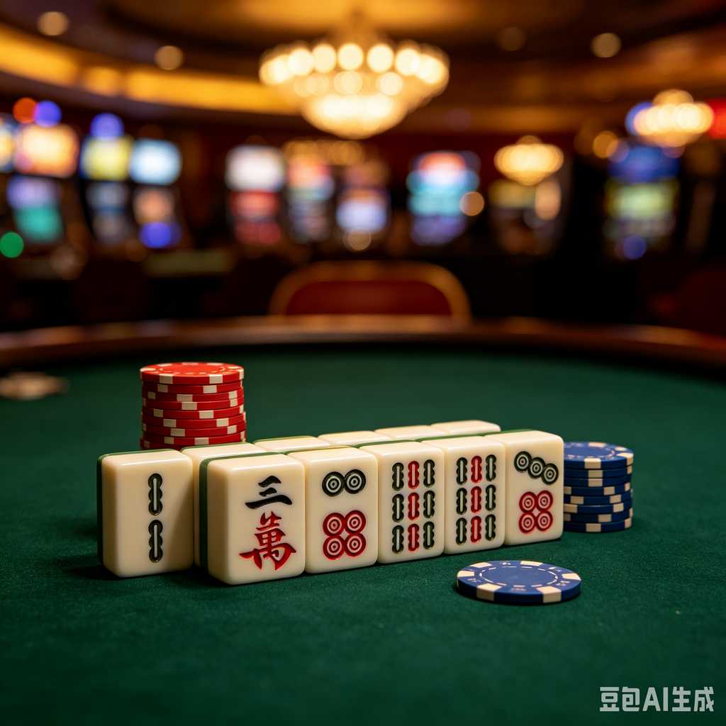 traditional oriental mahjong tiles