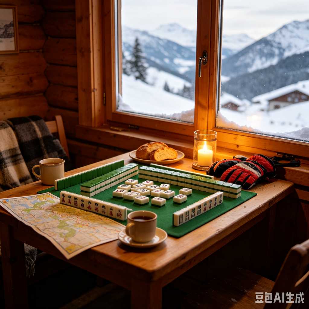 light mahjong set for easy carry