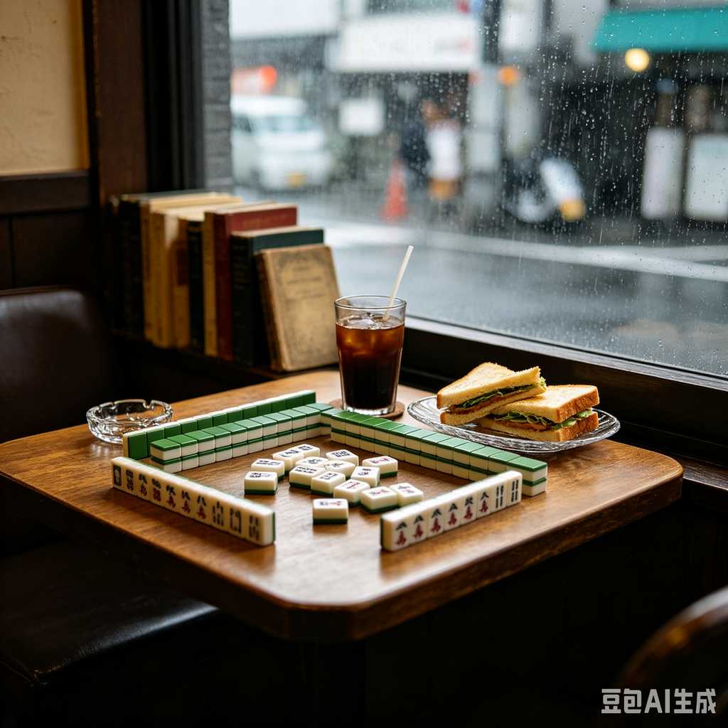 vintage gift mahjong set
