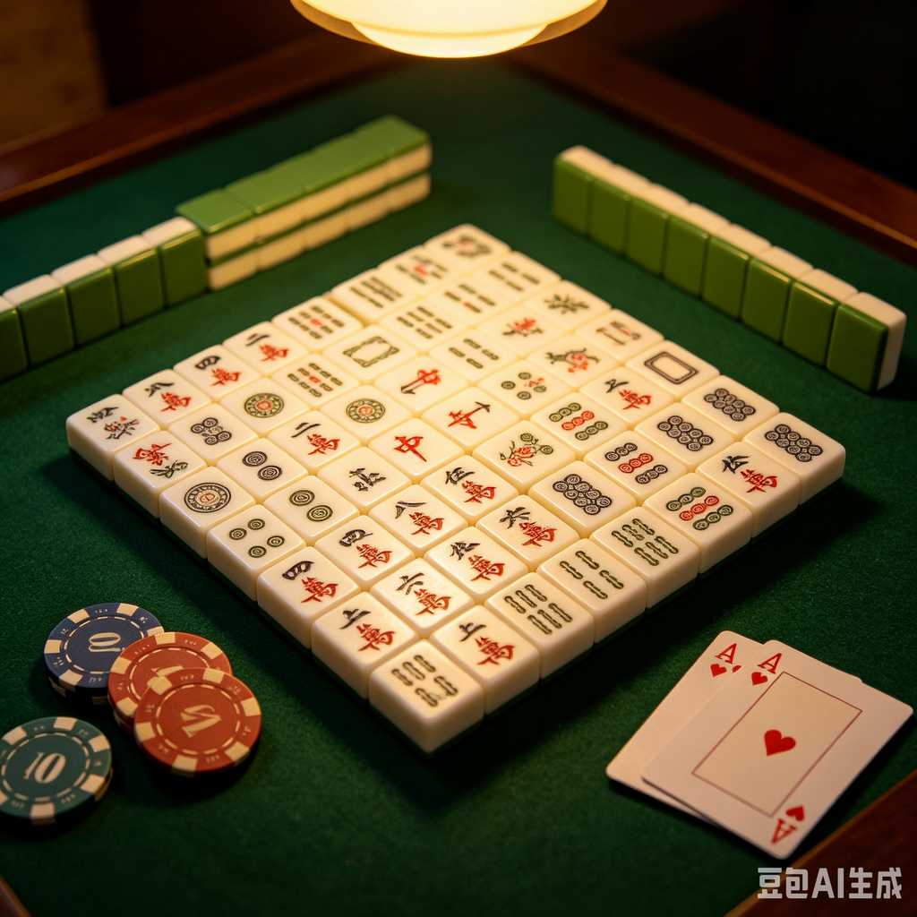 american mah jongg set with card